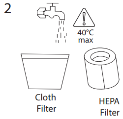 Cleaning dust barrel