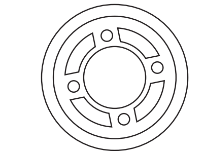 Ronix 2732 1250 W Rotary Hammer in action drilling into concrete