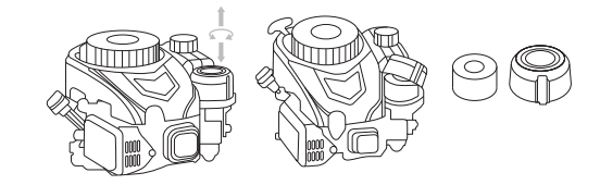 Recoil starter handle and safety lever of Ronix 4446 mower