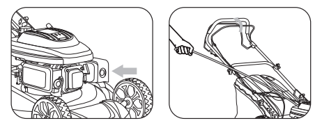 Filling petrol and checking oil level in Ronix 4446 engine