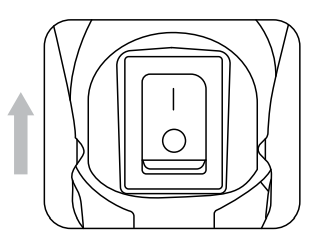 Connecting electric brad nailer to power socket before use