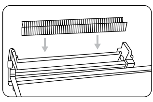 Proper positioning and angle for firing nails into wooden surfaces