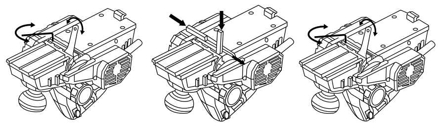 Ronix 9224 planer set on a wooden board during operation