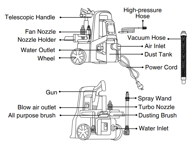 Trigger gun and safety lock mechanism