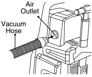 Detergent bottle attached to the washer