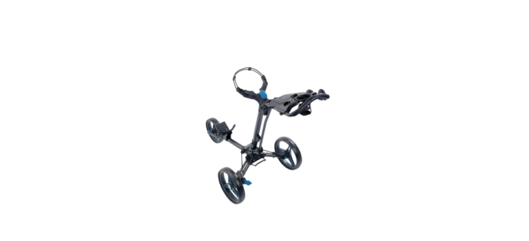 Motocaddy-P1-Push-Blue-Golf-Trolley-featured