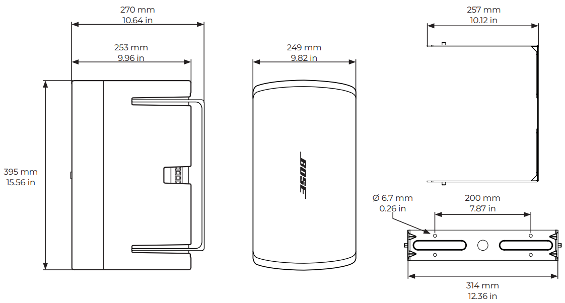 Bose-DesignMax-DM8S-Surface-Mounted-Loudspeaker-Fig-4