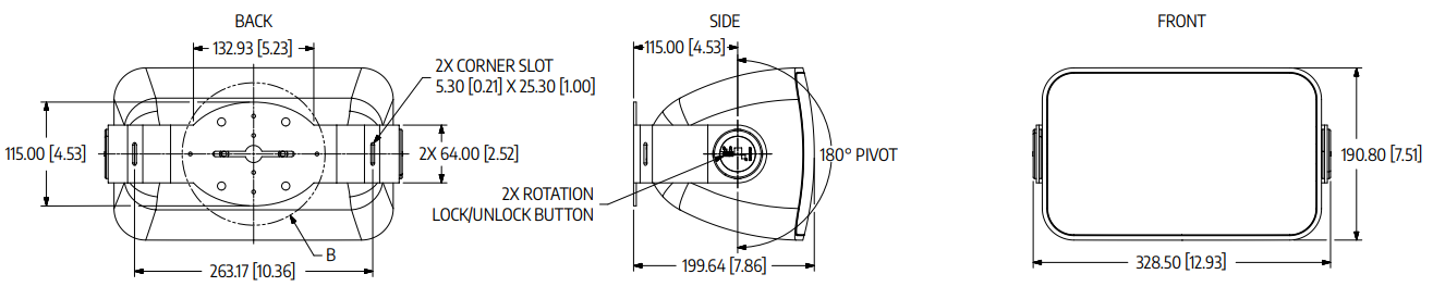 WiFi-enabled amplifier powering multiple outdoor speakers