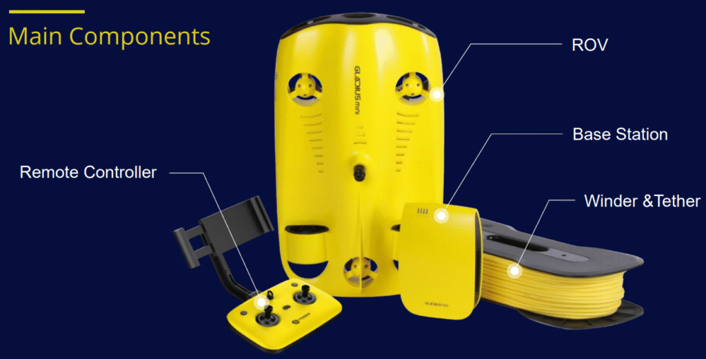 CHASING-GLADIUS-MINI-4K-Underwater-Drone-figure-3