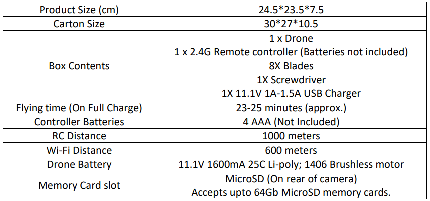 PRO-FLIGHT-PFBD303-Folding-Drone-with-HD-Camera-figure-30