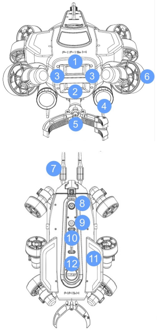 QYSEA-FIFISH-PRO-W6-Ultimate-Underwater-Drone-figure-2