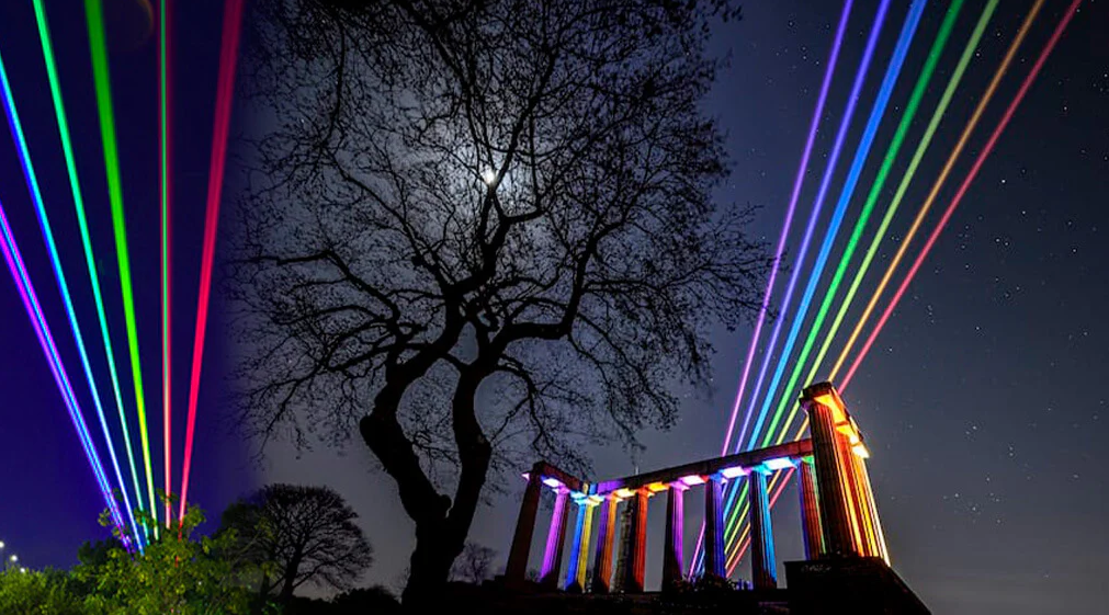 Outdoor Laser Light Projector