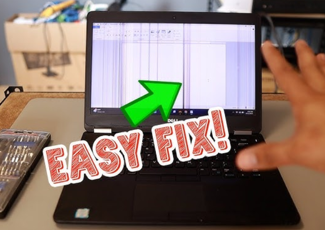 Black-Lines-On-Laptop Screen-Lenovo-Figure-3