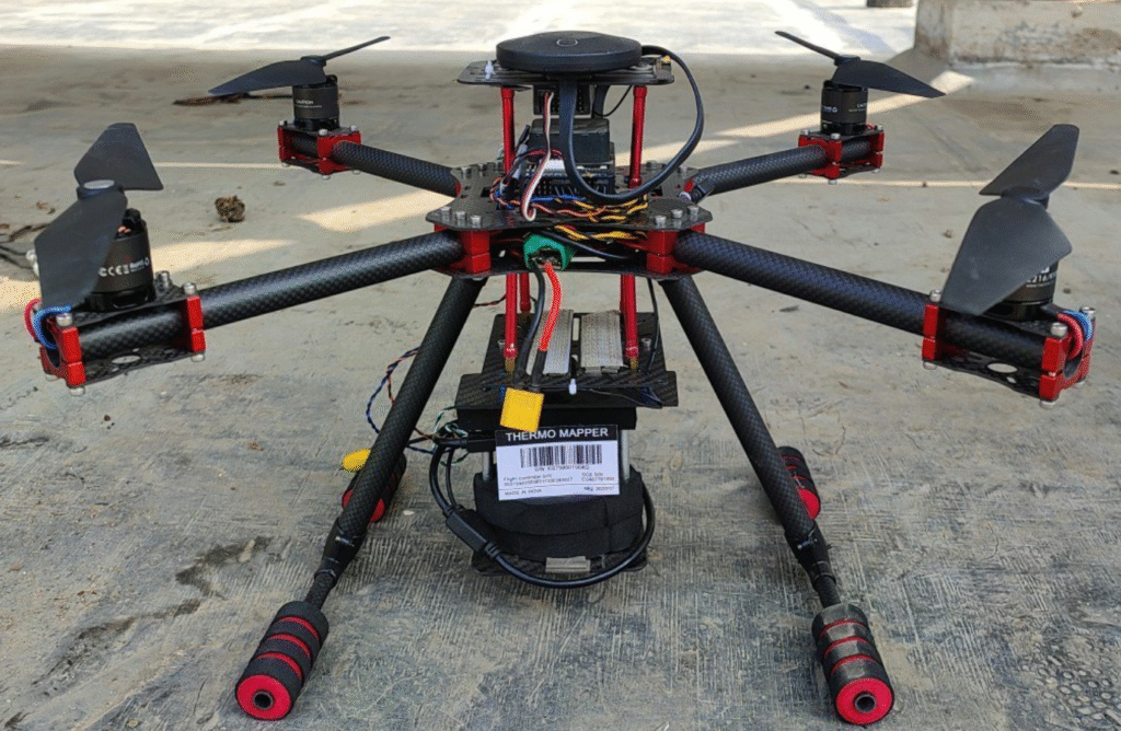 Drone With Heat Camera
